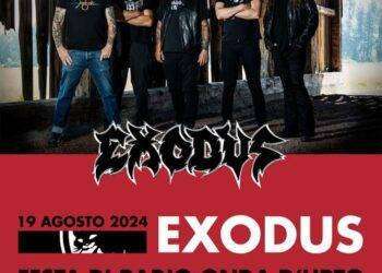 Exodus: una data live in Italia ad agosto 2024