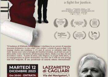 A Cagliari proiezione di Ithaka, il film sulla storia di Julian Assange