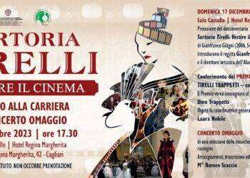 “Vestire il Cinema”, domenica a Cagliari il premio alla carriera alla Sartoria Tirelli