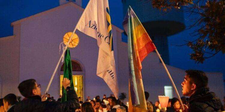 In 700 a Terralba per 37/a Marcia della Pace