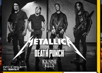 Five Finger Death Punch e Ice Nine Kills saranno i gruppi spalla della data italiana dei Metallica
