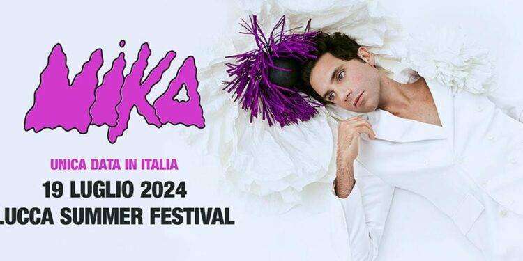 Mika al Lucca Summer Festival: unica data italiana del tour