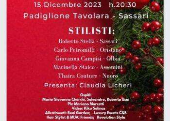 Sassari, “Natale in moda” il 15 dicembre al Padiglione Tavolara
