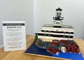 Nicola Mascia, 11 anni, campione sardo di creator di mattoncini