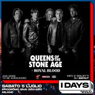 Queens Of The Stone Age e Royal Blood insieme a Milano