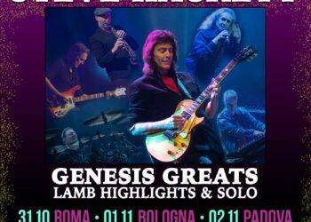 Steve Hackett torna in Italia a novembre 2024