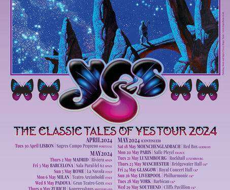Yes, 3 concerti in Italia per il “The Classic Tales of Yes Tour 2024”