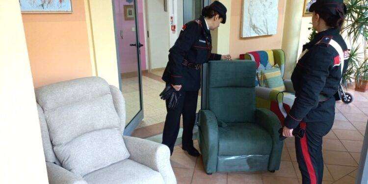 Solidarietà dei carabinieri ai ricoverati in ospedali a Nuoro