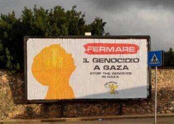 Gaza: comprano spazio pubblicitario per manifesto stop genocidio