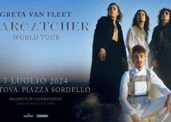 I Greta Van Fleet live a Mantova nel 2024