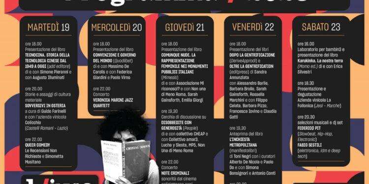 Roma, torna L/ivre, il festival dell’editoria e dei vini indipendenti