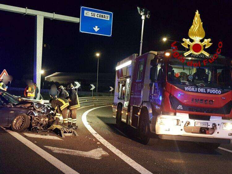 Olbia, scontro fra quattro auto: un ferito grave