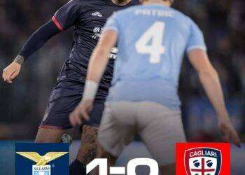 Anticipo Serie A, Lazio-Cagliari 1-0