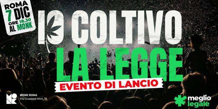 Proposta di legge di iniziativa popolare “Io coltivo” per la coltivazione domestica della cannabis: parte la campagna