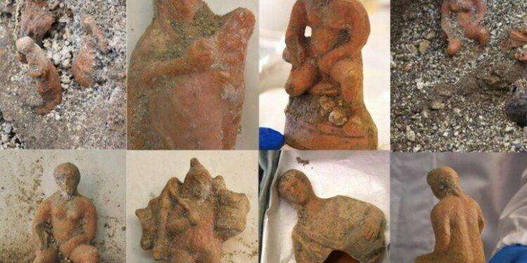 Ecco il ‘presepe’ dell’antica Pompei, emergono 13 statuine