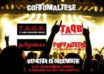 I T.A.Q.B. insieme ai fuFFaiters il 15 Dicembre al Cortomaltese Rock night