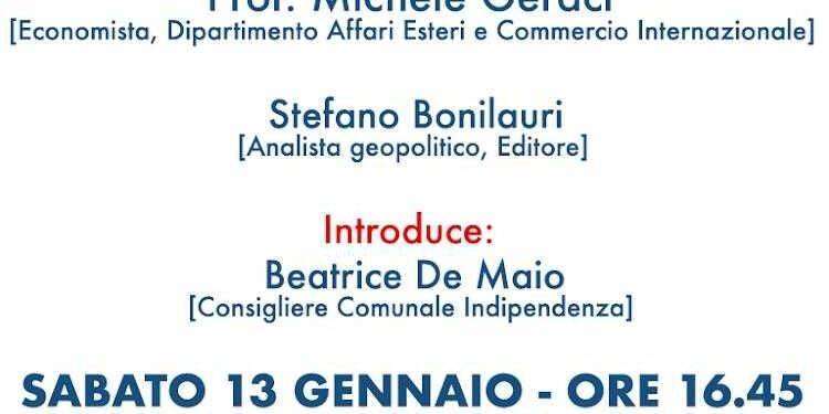 “Dalla Via della Seta ai costi dell’approvvigionamento energetico: quanto ci costa la mancanza di Indipendenza?”, convegno a Modena