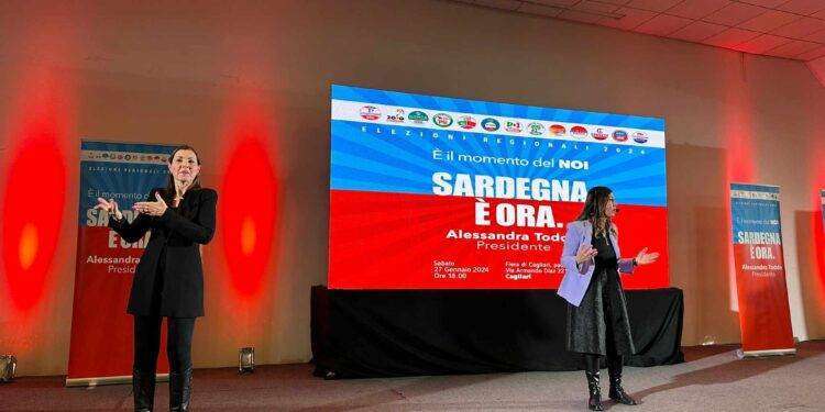 Regionali: Todde, “in Sardegna negati i diritti di base’ ‘Il nostro obiettivo è restituire un vita dignitosa ai sardi”