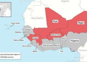 Burkina Faso, Mali e Niger annunciano il ritiro da Ecowas