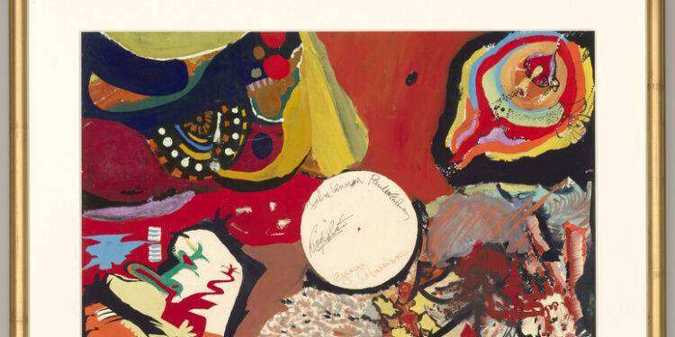 All’asta a New York un dipinto dei Beatles