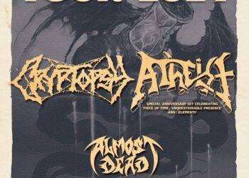 I Cryptopsy e Atheist tornano in Italia: quattro date a marzo