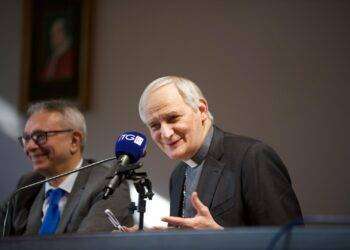 Cardinale Matteo Zuppi a Cagliari