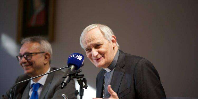 Cardinale Matteo Zuppi a Cagliari