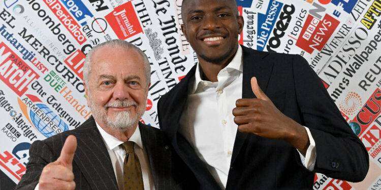 L’acquisto di Osimhen, De Laurentiis rischia il processo a Roma