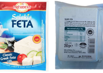 Salmonella nel formaggio: richiamo del Ministero della Salute