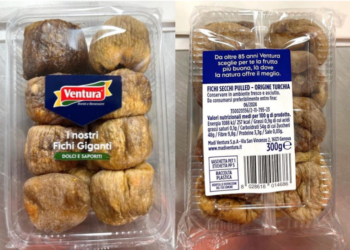Il richiamo dei fichi secchi Ventura: avviso del Ministero della Salute