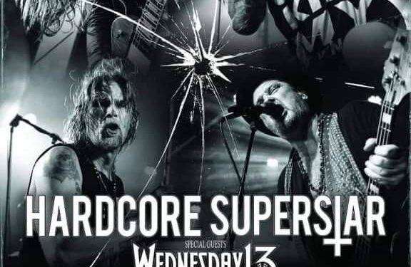 Gli Hardcore Superstar insieme ai Wednesday 13 in tour in Italia