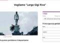 ‘Largo Gigi Riva’, firme on line per cambio nome strada Cagliari