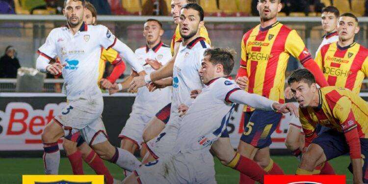 Oristanio risponde a Gendrey, Lecce-Cagliari 1-1