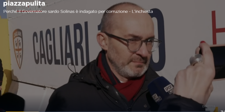 A Piazza Pulita inchiesta su Solinas e alcuni candidati di Paolo Truzzu