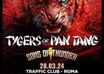 I Tygers Of Pan Tang annunciano tre date in Italia a marzo 2024