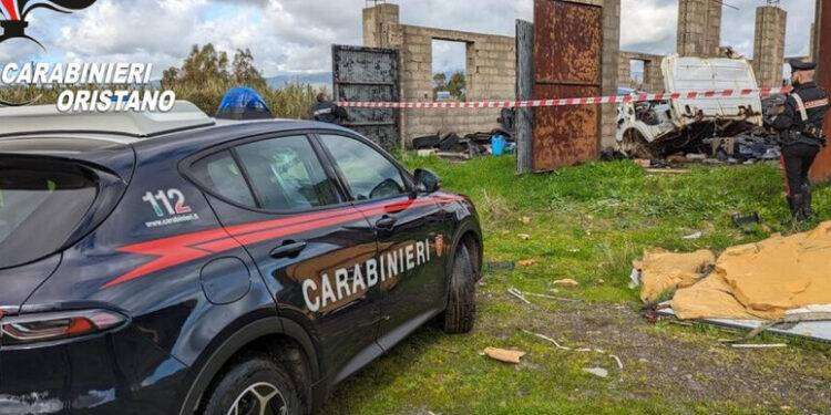 Sequestrata discarica abusiva a Bauladu, denunciato proprietario