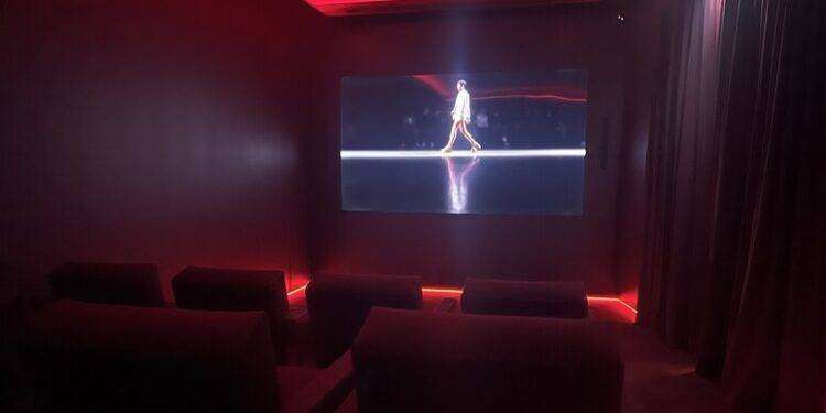 Nuova sala sul cinema nella mostra Gucci Visions a Firenze