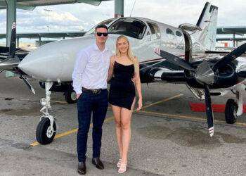 Affitta jet privato per fare sesso ad alta quota