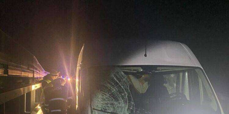 Due morti e due feriti per uno scontro tra furgoni