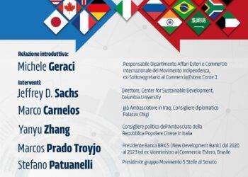 Roma: Convegno “Italia, Via della Seta e BRICS” organizzato dal Movimento politico “Indipendenza!”