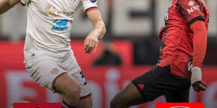 Coppa Italia: un brutto Cagliari perde 4-1 contro il Milan
