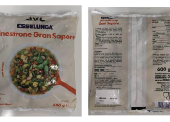 Esselunga richiama e ritira dagli scaffali un lotto di Minestrone Gran Sapore surgelato