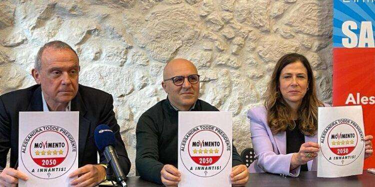 Indipendentisti in liste M5s con Todde, intesa con A Innantis