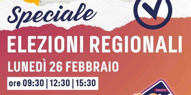 Speciale elezioni regionali, lunedì 26 febbraio 2024 su Radio 90S4you