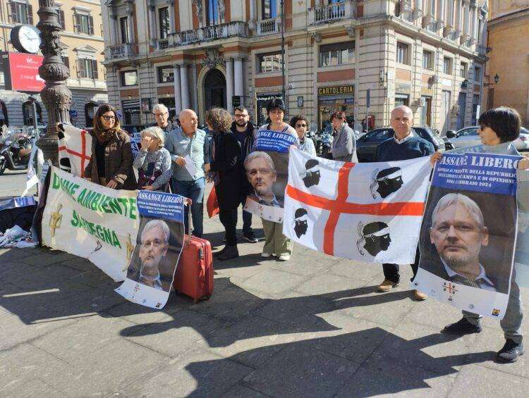 Delegazione sarda al Quirinale per la libertà di Julian Assange