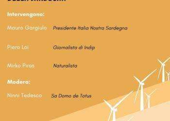A Sassari evento contro la «colonizzazione energetica»