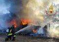 Fiamme a Quartu Sant’Elena, intervento dei Vigili del Fuoco