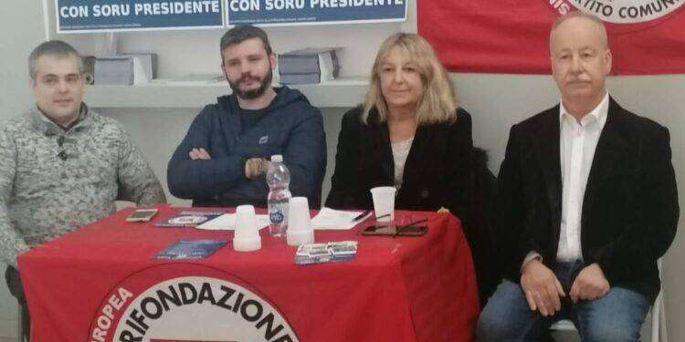 Elezioni regionali – Rifondazione Comunista presenta la lista per il collegio di Sassari