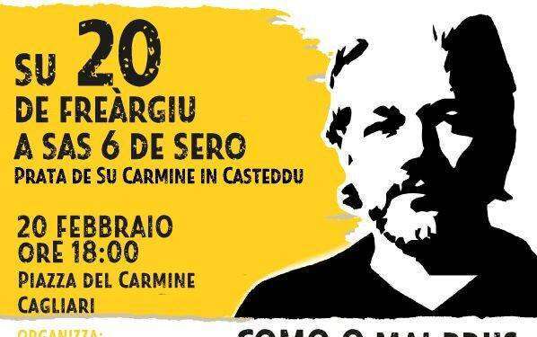 Caso Assange, il 20 febbraio anche in Sardegna una grande protesta pacifica organizzata da Free Assange Sardinia