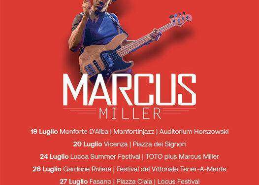 Marcus Miller, cinque date in Italia nel 2024